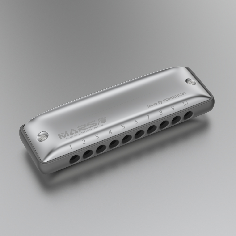 Harmonica 10 Hole - KONGSHENG M1MARS 둥근 구멍 10 홀