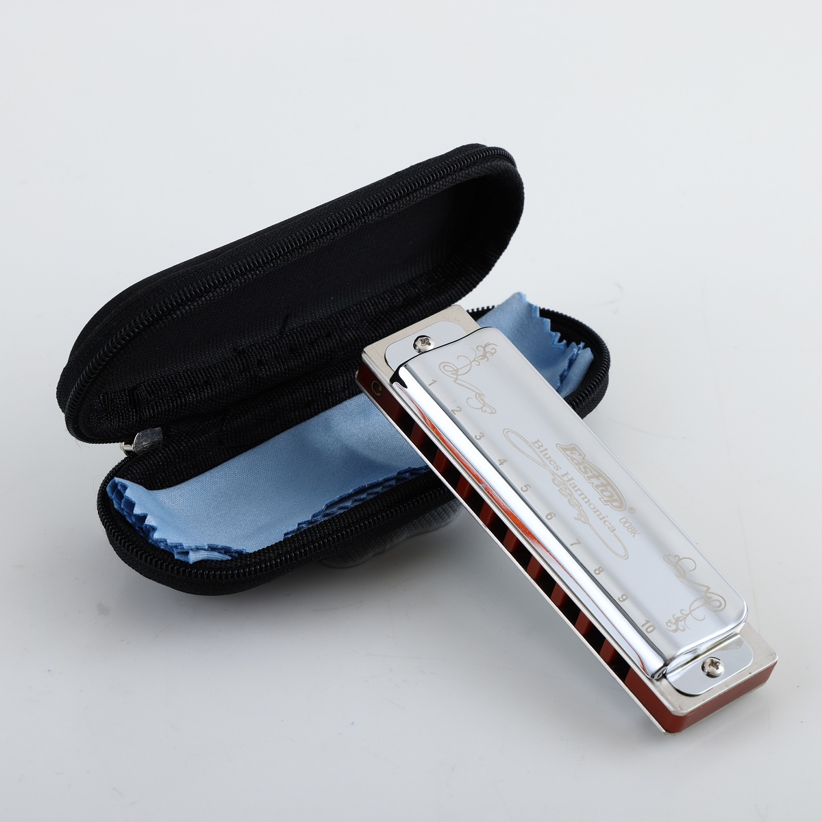 EASTTOP T008K 새로운 블루 컬러 하모니카,  - Harmonica 10 Hole 리뷰 및 가격