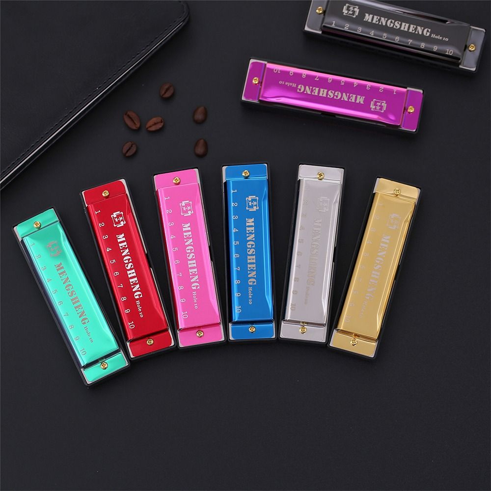 C 키 휴대용 하모니카 10홀 금속 재질 박스형 마우스 - Harmonica 10 Hole 리뷰 및 가격