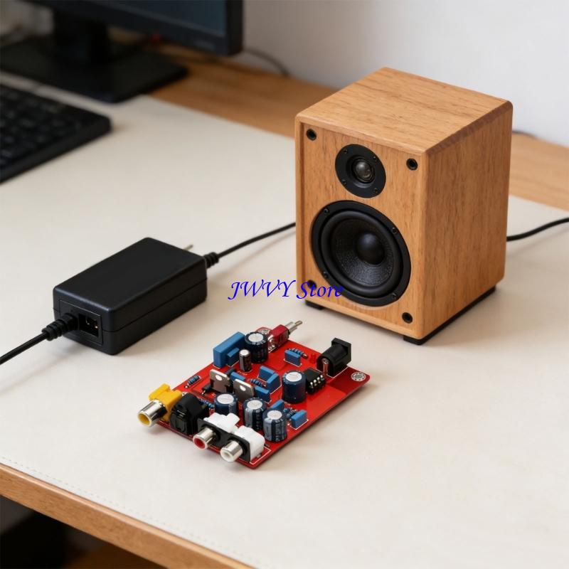 573A TDA1543 CS8412 DAC 사운드 디코 - Audio Music Quality Enhancer 리뷰 및 가격