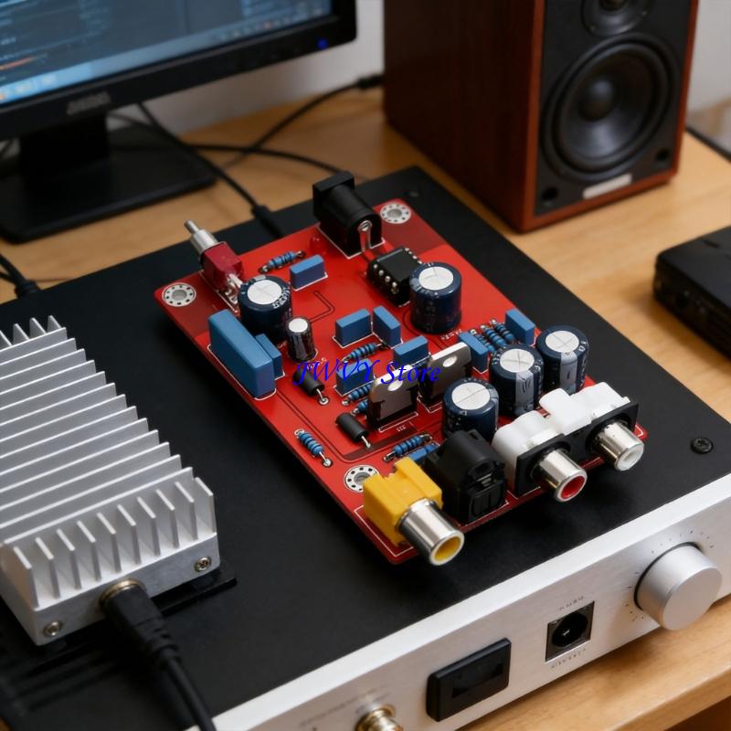 573A TDA1543 CS8412 DAC 사운드 디코 - Audio Music Quality Enhancer 리뷰 및 가격